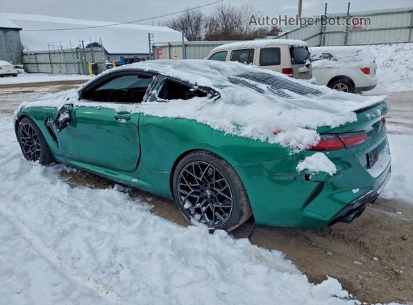 WBSAE0C06PCL70372 2023 BMW M8 Green Tył lewy
