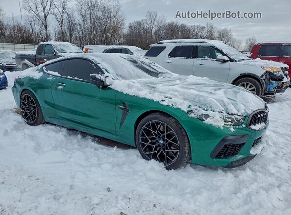 WBSAE0C06PCL70372 2023 BMW M8 Green Przód prawy