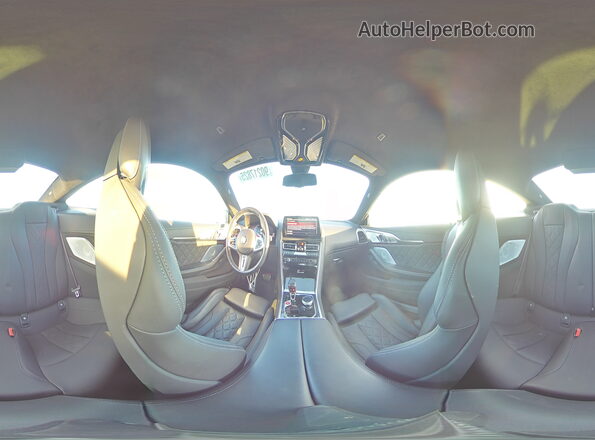 WBSAE0C0XPCM16978 2023 BMW M8 Черный Панорамный вид салона 360°