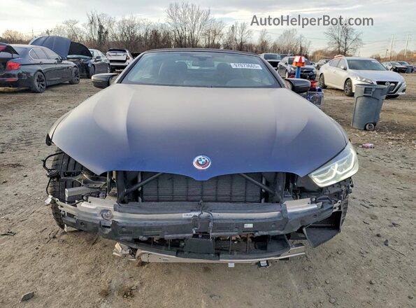 WBSDZ0C06PCL97640 2023 BMW M8 Blue Widok z przodu