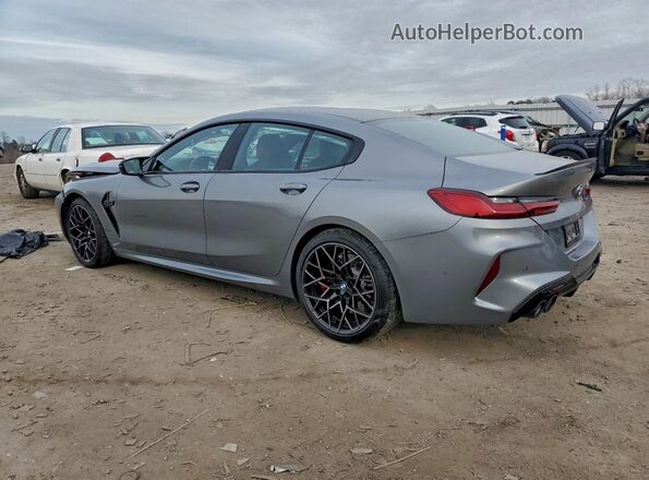 WBSGV0C05RCN12353 2024 BMW M8 Gray Задня ліва чверть