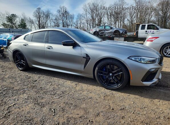 WBSGV0C07LCE47872 2020 BMW M8 Gray Przód prawy