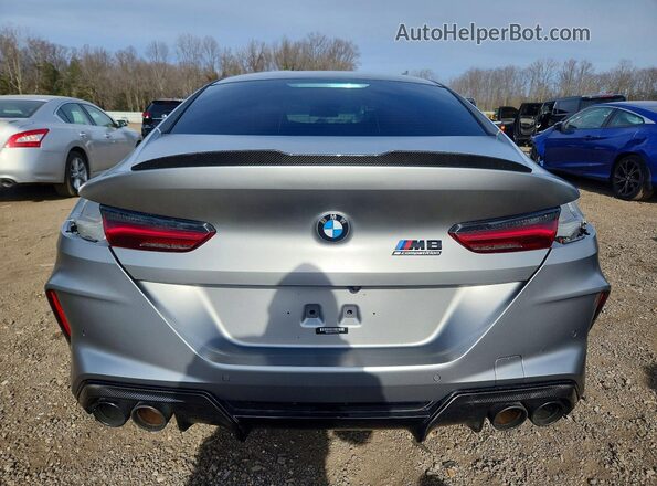 WBSGV0C07LCE47872 2020 BMW M8 Gray Widok z tyłu