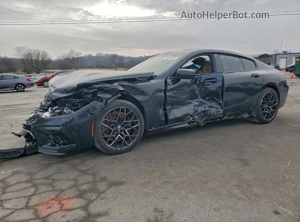 WBSGV0C0XSCT98534 2025 BMW M8 Черный Передняя левая четверть