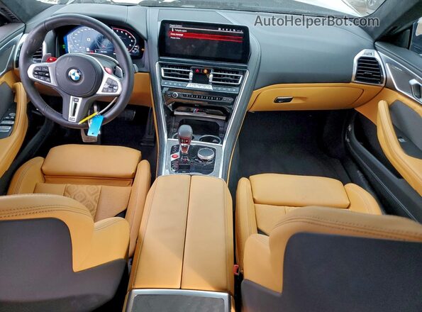 WBSGV0C0XSCT98534 2025 BMW M8 Черный Вид панели приборов