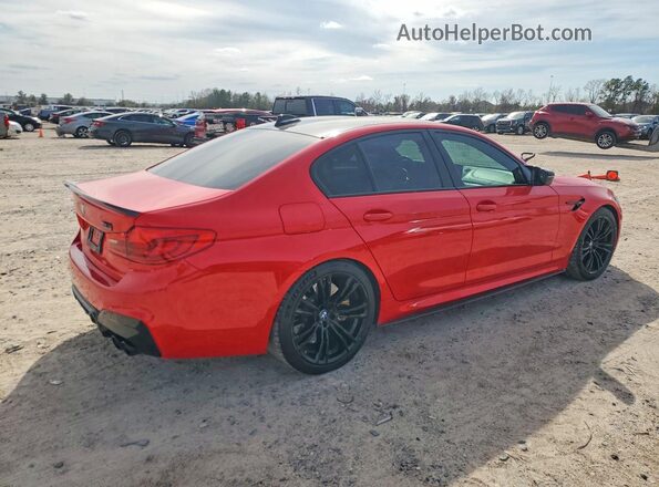 WBSJF0C08LCD17957 2020 BMW M5 Красный Задняя правая четверть