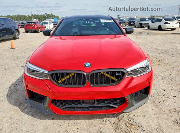 WBSJF0C08LCD17957 2020 BMW M5 Красный Вид спереди