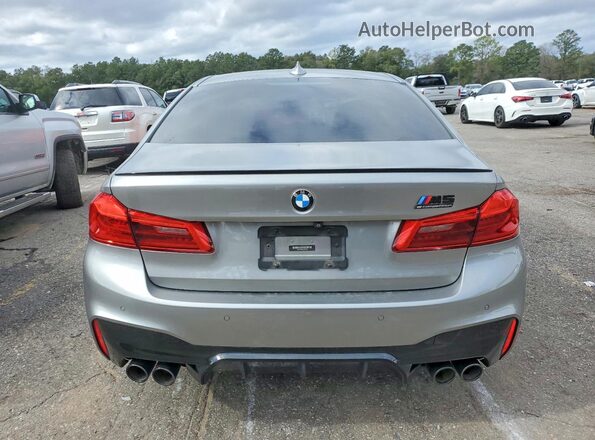 WBSJF0C08LCD41353 2020 BMW M5 Charcoal უკანა ხედი