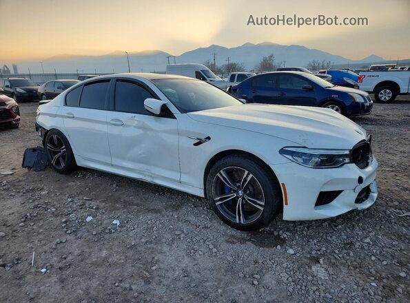 WBSJF0C09LCD56721 2020 BMW M5 Белый Передняя правая четверть
