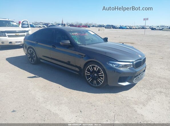 WBSJF0C54JB282104 2018 BMW M5 Black Передня права чверть