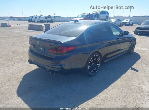 WBSJF0C54JB282104 2018 BMW M5 Black Задня права чверть