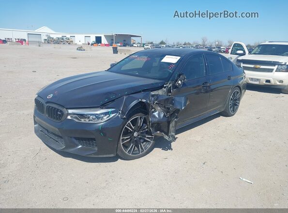 WBSJF0C54JB282104 2018 BMW M5 Black Передня ліва чверть
