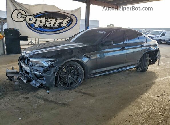 WBSJF0C54KB448414 2019 BMW M5 Черный Передняя левая четверть