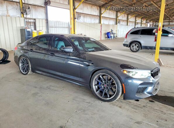 WBSJF0C55KB284364 2019 BMW M5 Угольный Передняя правая четверть