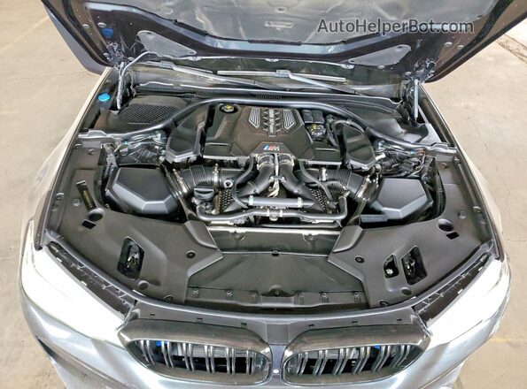 WBSJF0C55KB284364 2019 BMW M5 Угольный Вид задней части салона