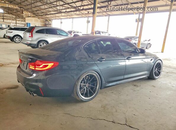 WBSJF0C55KB284364 2019 BMW M5 Угольный Задняя правая четверть