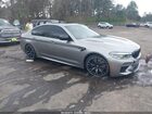 2019 Bmw M5 Competition Silver vin: WBSJF0C58KB285606