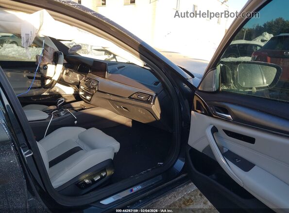 WBSJF0C58KB448044 2019 BMW M5 Черный Вид салона спереди