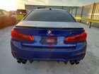 2018 Bmw M5 Blue vin: WBSJF0C59JB282440