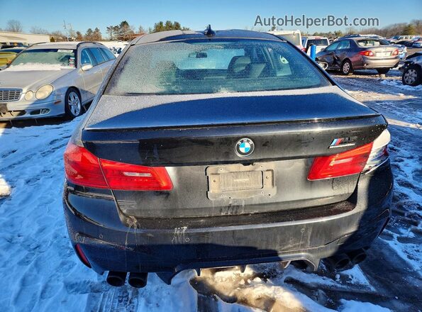 WBSJF0C5XKB285008 2019 BMW M5 Black Вид ззаду