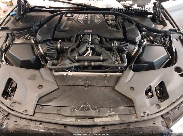 WBSJF0C5XKB285767 2019 BMW M5 Gray Rear view
