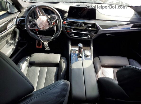 WBSJF0C5XKB446893 2019 BMW M5 Черный Вид панели приборов