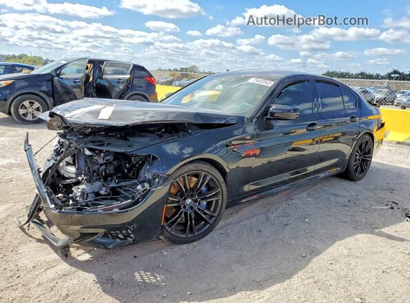 WBSJF0C5XKB446893 2019 BMW M5 Черный Передняя левая четверть