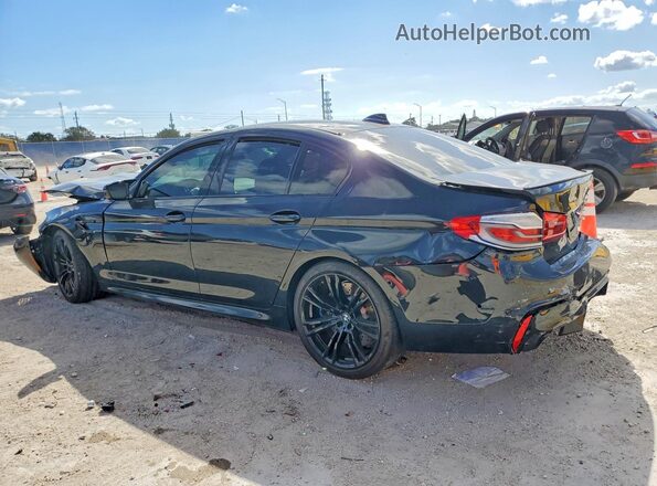 WBSJF0C5XKB446893 2019 BMW M5 Черный Задняя левая четверть