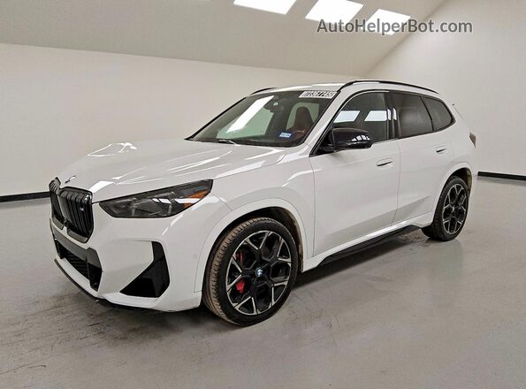 WBX13EF07R5Y24855 2024 BMW X1 White Przód lewy
