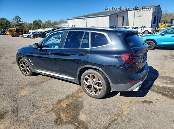 WBX47DP01PN243049 2023 BMW X3 Black Trasero izquierdo