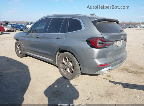 WBX47DP02PN225000 2023 BMW X3 Серый Задняя левая четверть