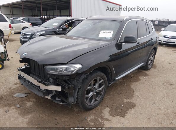 WBX57DP0XRN308357 2024 BMW X3 Black Vista tres cuartos delantera izquierda