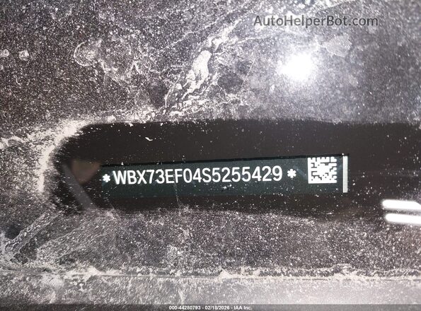 WBX73EF04S5255429 2025 BMW X1 Silver 
