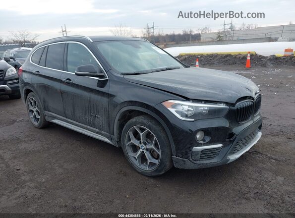 WBXHT3C30GP883734 2016 BMW X1 Black Delantero derecho