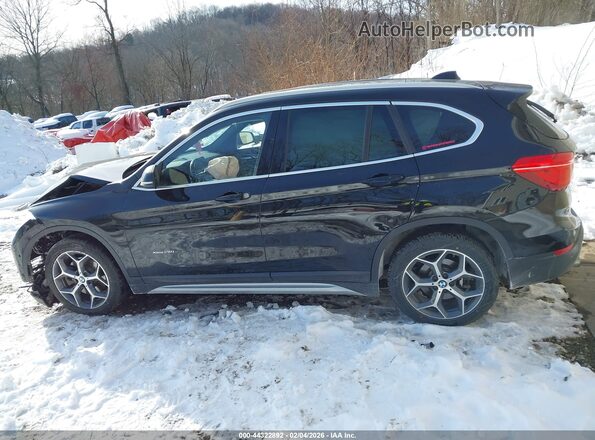 WBXHT3C35G5E51476 2016 BMW X1 Черный Панорамный вид салона 360°