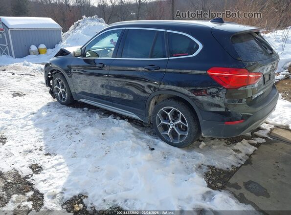 WBXHT3C35G5E51476 2016 BMW X1 Черный Задняя левая четверть