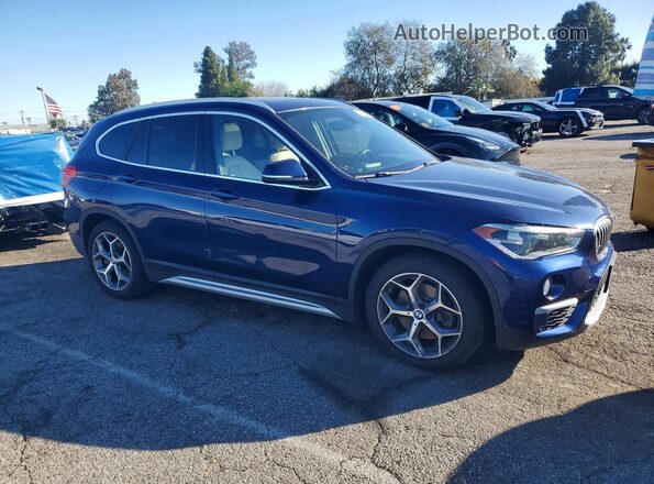WBXHT3C37GP884279 2016 BMW X1 Blue Przód prawy
