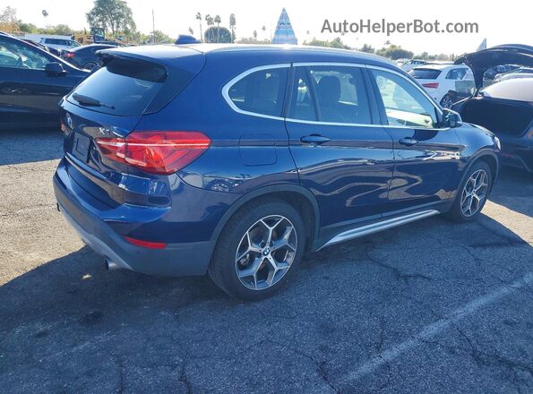 WBXHT3C37GP884279 2016 BMW X1 Blue Tył prawy