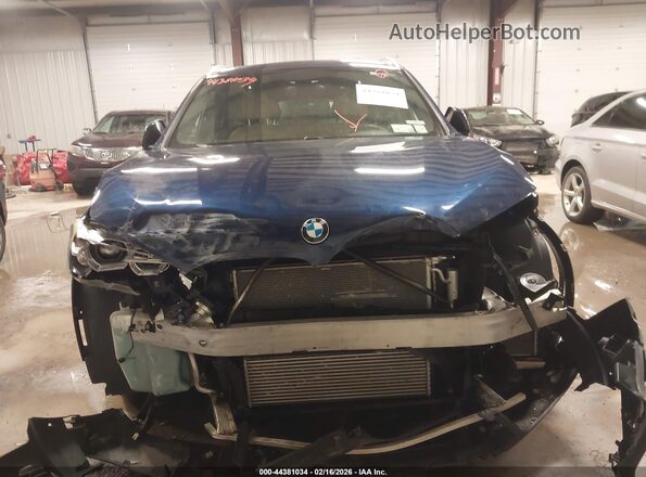 WBXHT3C38GP887188 2016 BMW X1 Синий Вид спереди