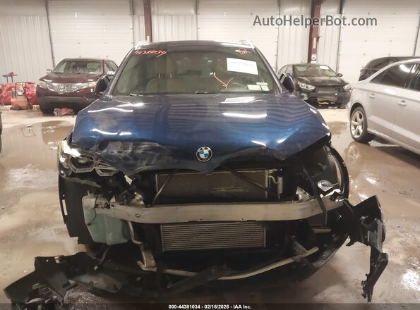 WBXHT3C38GP887188 2016 BMW X1 Синий Вид щитка приборов