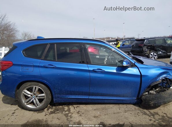 WBXHT3C54K5L36696 2019 BMW X1 Blue უკანა სალონის ხედი
