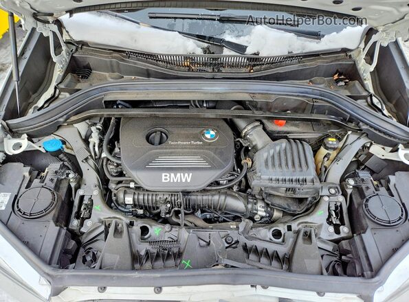 WBXHT3C55K5L90024 2019 BMW X1 Белый Вид подкапотного пространства