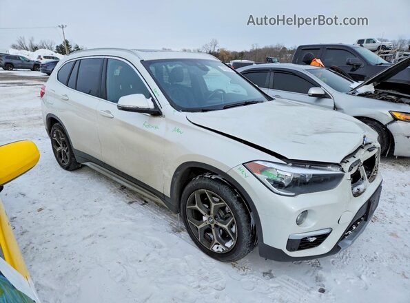 WBXHT3C55K5L90024 2019 BMW X1 Белый Передняя правая четверть