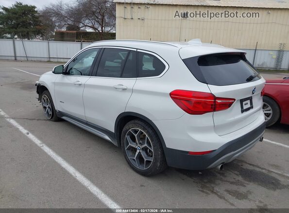 WBXHT3Z30J4A66475 2018 BMW X1 Белый Задняя левая четверть