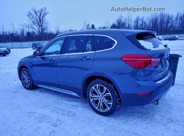 WBXHT3Z35G4A50359 2016 BMW X1 Серый Задняя левая четверть