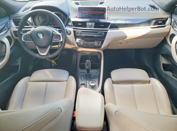 WBXYH9C02L5P63174 2020 BMW X2 Gray Dashboard view