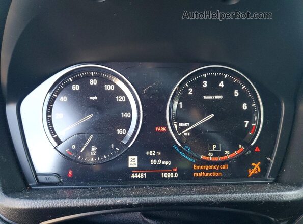 WBXYH9C04L5N91066 2020 BMW X2 Белый Вид щитка приборов