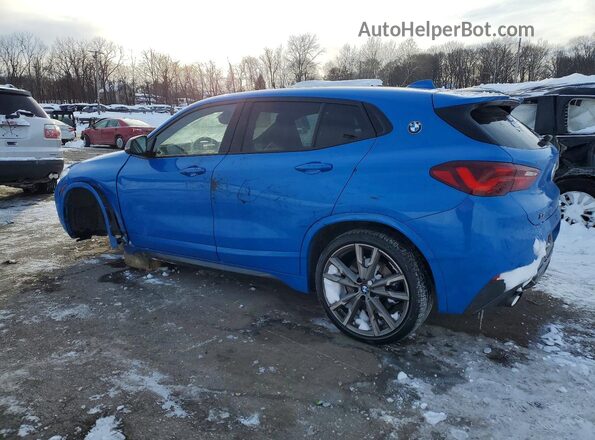WBXYN1C09M5S67672 2021 BMW X2 Синий Задняя левая четверть