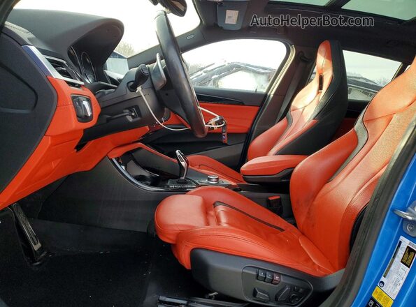 WBXYN1C09M5S67672 2021 BMW X2 Синий Вид салона спереди