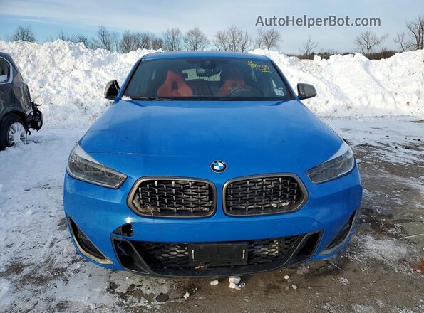 WBXYN1C09M5S67672 2021 BMW X2 Синий Вид спереди
